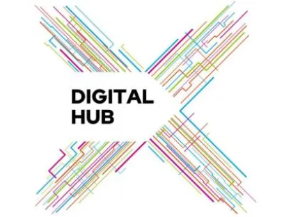 Der Digital Hub dient als zentraler Treffpunkt und bietet Unternehmen einen Platz, die sich auf digitale Angebote spezialisiert haben, Bild: Dechema Der Digital Hub dient als zentraler Treffpunkt und bietet Unternehmen einen Platz, die sich auf digitale Angebote spezialisiert haben