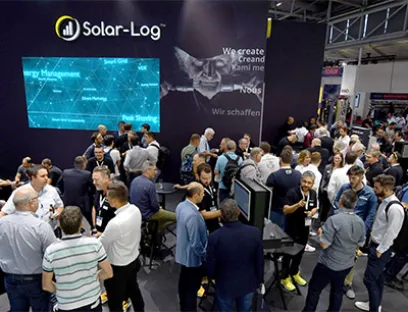 Die nächste EM-Power Europe findet mit den begleitenden Fachmessen Intersolar Europe, „Power2Drive Europe“, „ees Europe“ vom 19. bis 21. Juni 2024 statt, Bild: Solar Promotion Messegeschehen EM-Power Europe 2023