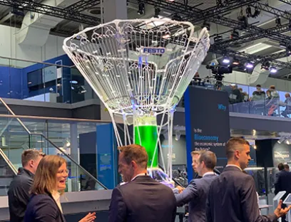 Festo Stand auf der Hannover Messe 2022