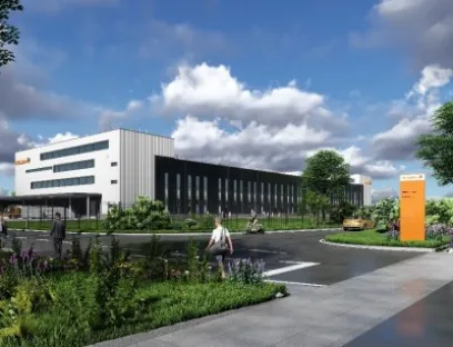 In der Ohmstraße in Detmold entsteht die neue Elektronikfertigung von Weidmüller, Bild: Weidmüller In der Ohmstraße in Detmold entsteht die neue Elektronikfertigung von Weidmüller