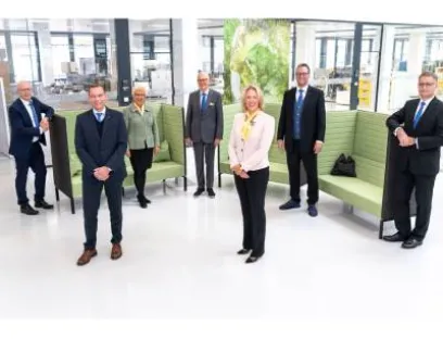 Der Harting Vorstand hält für das laufende Geschäftsjahr 2020/21 ein moderates Umsatzplus für möglich