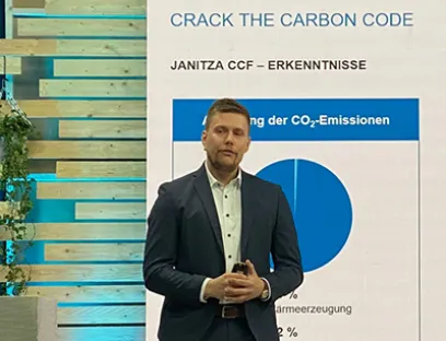 Patrick Steiß, Energiemanager bei Janitza, Bild: EAD-portal.de / Susanne Woggon Patrick Steiß, Energiemanager bei Janitza