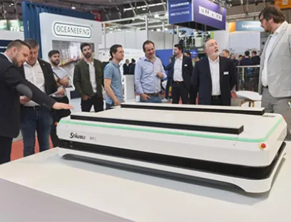 Die Logimat veranstaltet 2024 erstmals das Forum „Mobile Robotik“ für FTS und AMR, Bild: Euroexpo Messe- und Kongress Die Logimat veranstaltet 2024 erstmals das Forum „Mobile Robotik“ für FTS und AMR