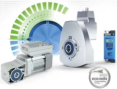 Nord fördert die Entwicklung und Herstellung energieeffizienter Antriebssysteme und erhält jetzt von Ecovadis das Nachhaltigkeitszertifikat in Silber, Bild: Nord Drivesystems Nord fördert die Entwicklung und Herstellung energieeffizienter Antriebssysteme und erhält jetzt von Ecovadis das Nachhaltigkeitszertifikat in Silber