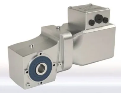 Die neuen IE5+ Synchronmotoren als Systemlösung mit Getriebe und Umrichter von Nord Drivesystems sind ideal für Intralogistik und Wash-down-Anwendungen geeignet, Bild: Nord Drivesystems Kostensenkung durch effiziente Energiesparmotoren