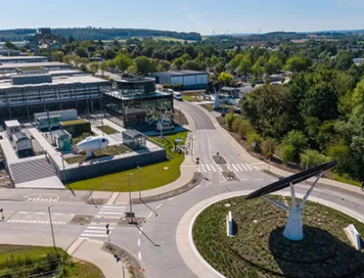 All Electric Society-Park in Blomberg, Bild: Phoenix Contact All Electric Society-Park in Blomberg am Hauptsitz von Phoenix Contact