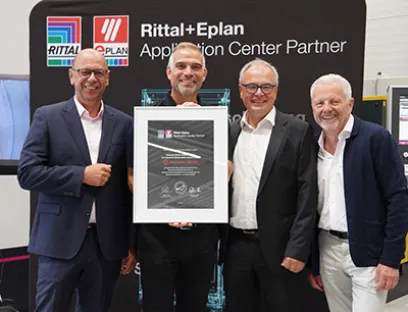Rittal und Eplan Application Center Partner: Mit den Engineering-Lösungen von Eplan und den Produkten und Automatisierungslösungen von Rittal entlang der gesamten Wertschöpfungskette wird bei Alexander Bürkle erlebbar, welche Effizienz im Steuerungs- und Schaltanlagenbau möglich ist, Bild: Rittal Rittal und Eplan Application Center Partner: Mit den Engineering-Lösungen von Eplan und den Produkten und Automatisierungslösungen von Rittal entlang der gesamten Wertschöpfungskette wird bei Alexander Bürkle erlebbar, welche Effizienz im Steuerungs- und Schaltanlagenbau möglich ist.