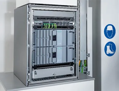 Private Industrial-5G-Infrastruktur zum Aufbau lokaler 5G-Netze in der Industrie, Bild: Siemens Private Industrial-5G-Infrastruktur zum Aufbau lokaler 5G-Netze in der Industrie
