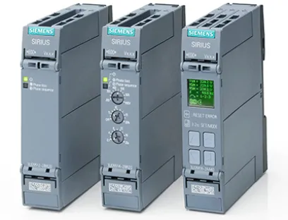 Netzüberwachungsrelais „Sirius 3UG5“, Bild: Siemens Netzüberwachungsrelais „Sirius 3UG5“ von Siemens
