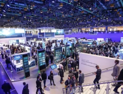 Messegeschehen auf der SPS 2019 - hier Siemens in der Frankenhalle, Bild: Mesago / Malte Kirchner Messegeschehen auf der SPS 2019 - hier Siemens in der Frankenhalle