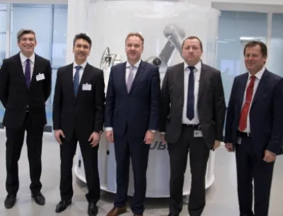 Der neue Ausstellungsraum von Stäubli Robotics in Faverges