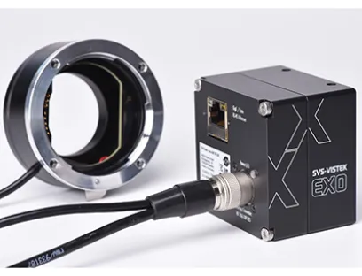 Der SVS-EF-Adapter ermöglicht eine Autofokus-Funktion der eingesetzten Kamera, um Bilder der eingehenden Elektronikgebinde unabhängig von ihrer Höhe aufnehmen zu können, Bild: SVS-Vistek Der SVS-EF-Adapter ermöglicht eine Autofokus-Funktion der eingesetzten Kamera, um Bilder der eingehenden Elektronikgebinde unabhängig von ihrer Höhe aufnehmen zu können
