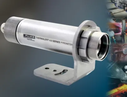 Die berührungslosen Infrarotthermometer bieten herausragende optische Auflösungen und sparen Servicekosten, Bild: Fluke Process Instruments Die berührungslosen Infrarotthermometer bieten herausragende optische Auflösungen und sparen Servicekosten