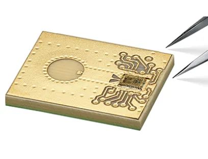 Das Start-up Milli IC ist auf das Design neuartiger Mikrochips im Hochfrequenz-Bereich spezialisiert, Bild: Vega Mikrochip von Milli IC