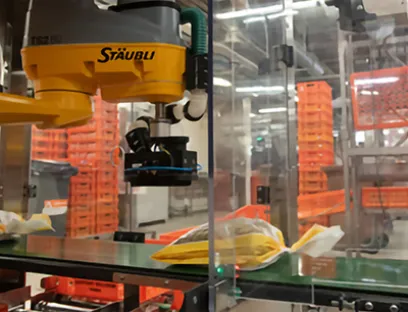 Autonomes Bildverarbeitungssystem mit 3D-Kamera und Robotergreifer, Bild: Zebra Technologies Autonomes Bildverarbeitungssystem mit 3D-Kamera und Robotergreifer