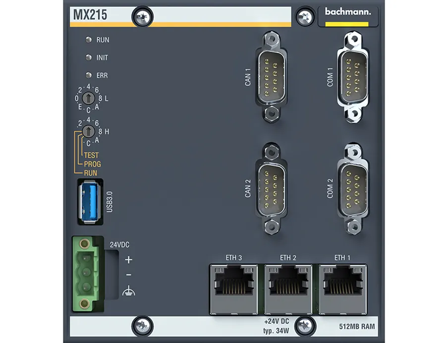 Bachmann Electronic bringt dritte Generation der MX200 Prozessorfamilie auf den Markt