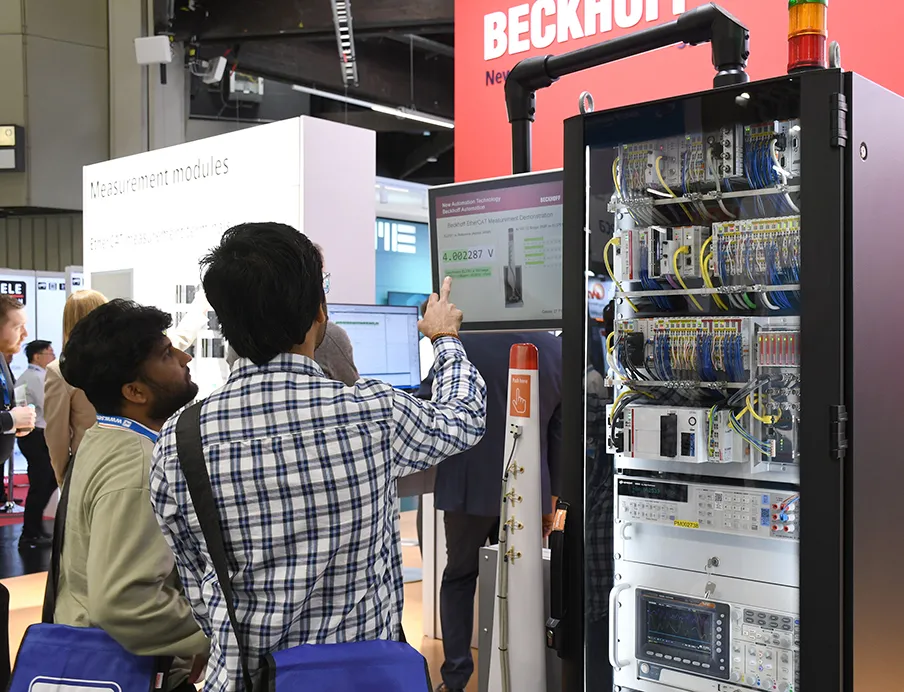 Zukunftsorientierte Themen wie Energieeffizienz, Klimaschutz, Nachhaltigkeit und künstliche Intelligenz standen im Mittelpunkt der Sensor+Test 2025, Bild: Ama Service Zukunftsorientierte Themen wie Energieeffizienz, Klimaschutz, Nachhaltigkeit und künstliche Intelligenz standen im Mittelpunkt der Sensor+Test 2025