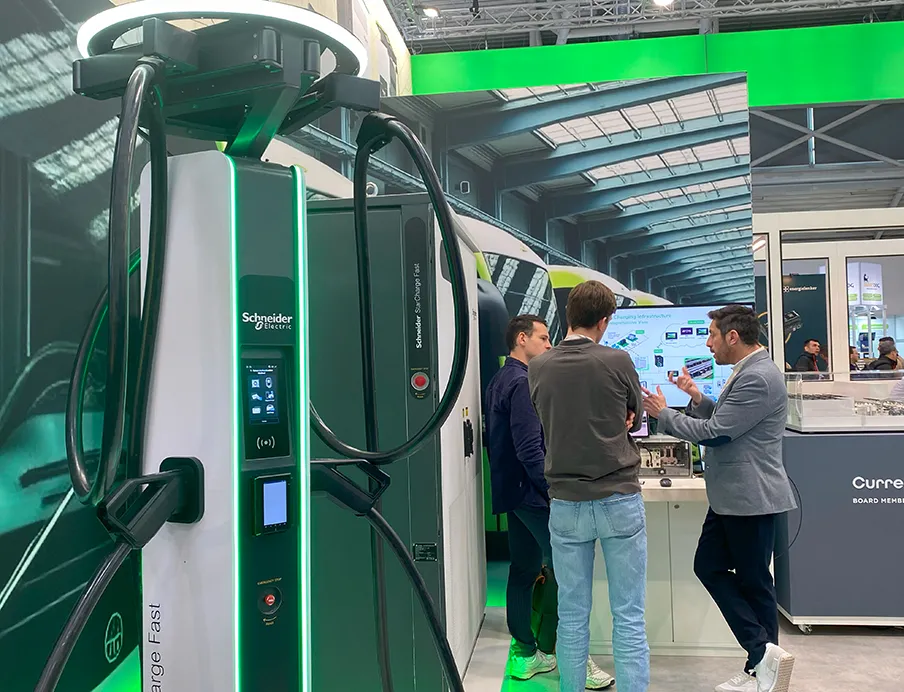 Schneider Electric auf der The smarter E Europe 2025