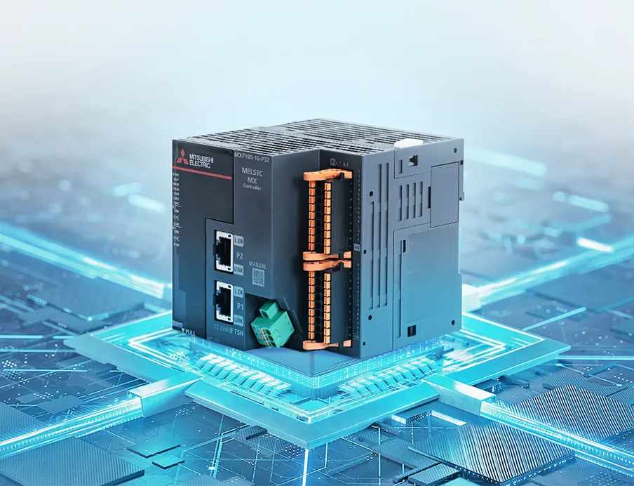 Die All-in-One Steuerungsplattform integriert Bewegungs-, Ablauf- und Kommunikationssteuerung in einem Modul, Bild: Mitsubishi Electric Europe Die All-in-One Steuerungsplattform integriert Bewegungs-, Ablauf- und Kommunikationssteuerung in einem Modul