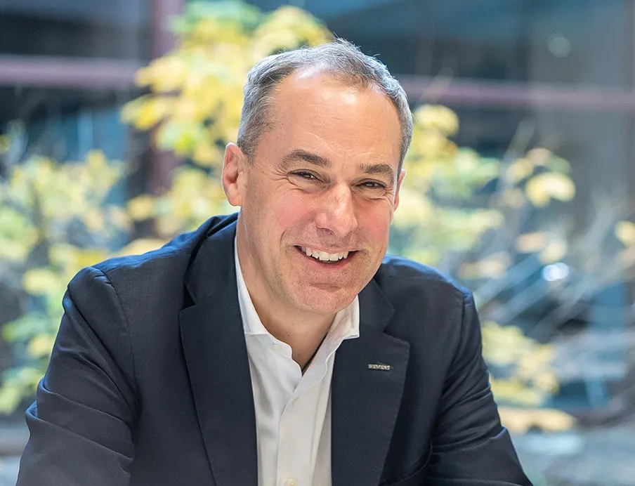 Cedrik Neike, Mitglied des Vorstands von Siemens und CEO Digital Industries