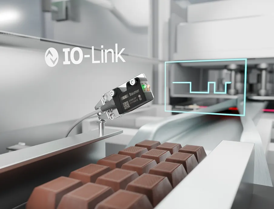 Mit dem IO-Link Gesamtpaket von Baumer lassen sich nun auch in einem der schnellsten Maschinentypen im Markt, den Verpackungsmaschinen, sämtliche Vorteile von IO-Link nutzen