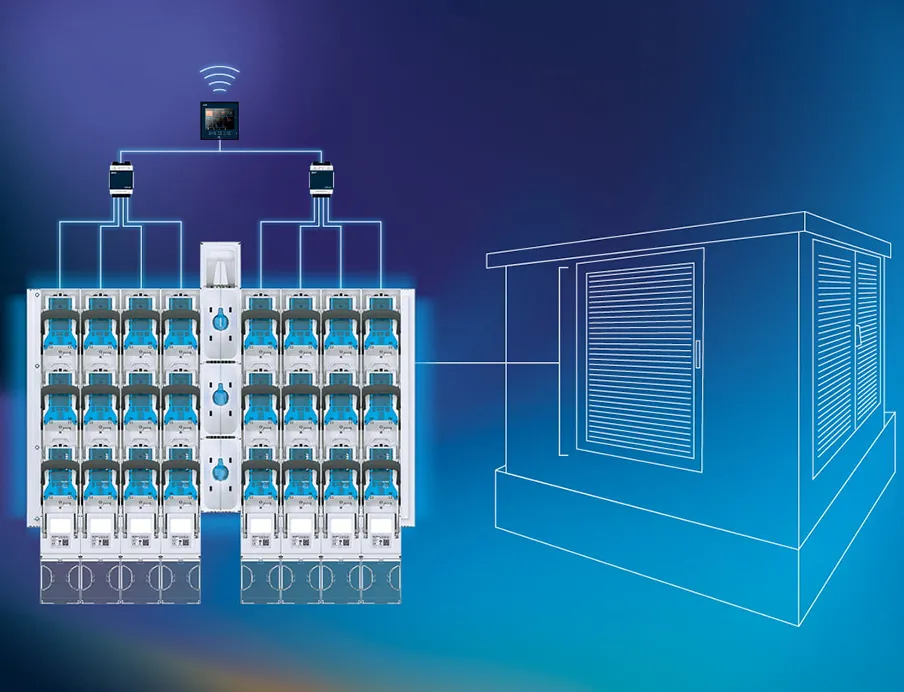 Smart Grid: Energieverteilung und -Monitoring werden dank Sammelschienensystem von Wöhner konsequent zusammengedacht