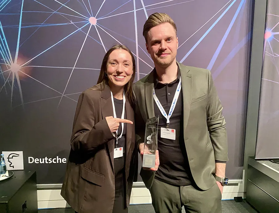 2026 hat das Start-up Goodbytz den Robotics Award gewonnen