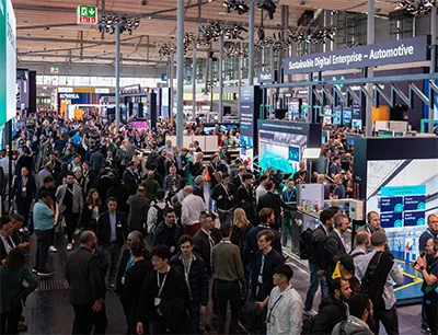 130.000 Interessierte kamen auf die Hannover Messe 2024, Bild: Deutsche Messe / Reiner Jensen 130.000 Besucher auf der Hannover Messe 2024