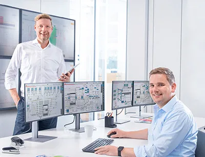 Die webbasierten Visualisierungslösung Procon-Web ermöglicht individuelles Konfigurieren und Parametrieren von Bedienoberflächen ohne Programmierkenntnisse, Bild: Weidmüller Webbasierten Visualisierungslösung Procon-Web von Weidmüller