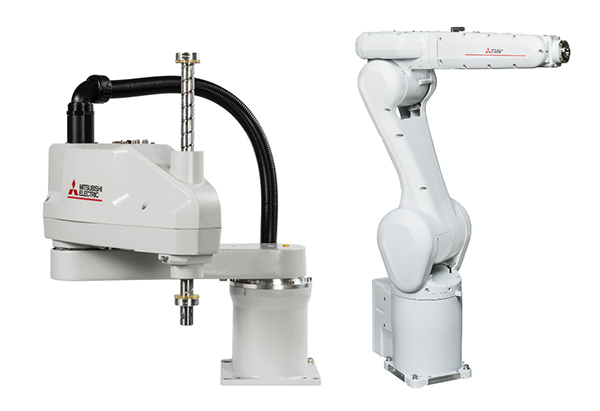 Mit unterschiedlichen Reichweiten bis zu knapp einem Meter eignen sich die MELFA CR-Roboter für umfangreiche Aufgaben in der Automatisierung wie Pick&Place, Montage und Handlings-Aufgaben.