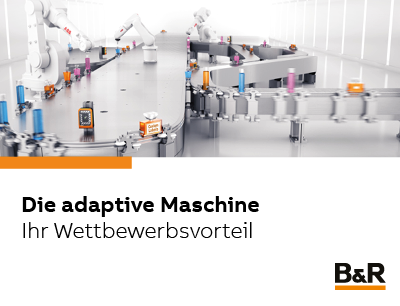 Die adaptive Maschine ist die intelligente Integration von Transportsystemen, Vision-Systemen, Robotik und digitalem Zwilling zu einer völlig neuen Gesamtlösung.