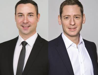 Stefan Reuther, Chief Sales Officer (links) und Johannes Petrowisch, Global Partner & Business Development Manager