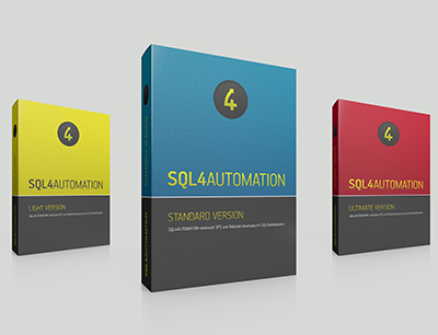 Der SQL4automation Connector steht in drei unterschiedlichen Lizenzmodellen zur Verfügung.