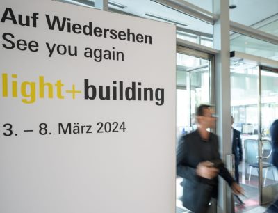 Zufriedene Besucher bekunden Wiederbesuchsabsicht zur Light+Building 2024