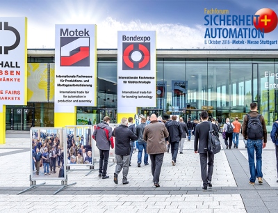 Am 8. Oktober 2018 findet im Rahmen der Messe Motek in Stuttgart das Fachforum „Sicherheit + Automation“ statt
