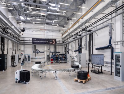 Das Industrial Connectivity Lab in Erlangen zeigt einen Test-Use-Case