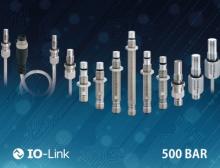 Robuste Induktivsensoren mit IO-Link für den Industrie 4.0-Einsatz halten Spitzendrücken bis zu 1.000 bar stand