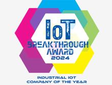 Emerson wurde zum sechsten Mal als „Industrial IoT Company of the Year“ (Unternehmen des Jahres im Bereich Industrielles IoT) geehrt