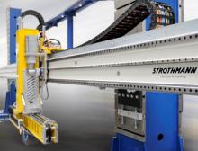 Alle Maschinen, die in den Anlagen zur Pressen-Automation von Strothmann zum Einsatz kommen, werden mit Energieführungsketten von Tsubaki Kabelschlepp ausgestattet
