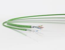 Statt vier Aderpaaren haben Single-Pair-Ethernet-Leitungen nur ein Aderpaar