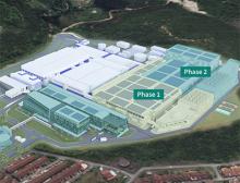 Darstellung des Fertigungsstandorts von Infineon Technologies in Kulim, Malaysia
